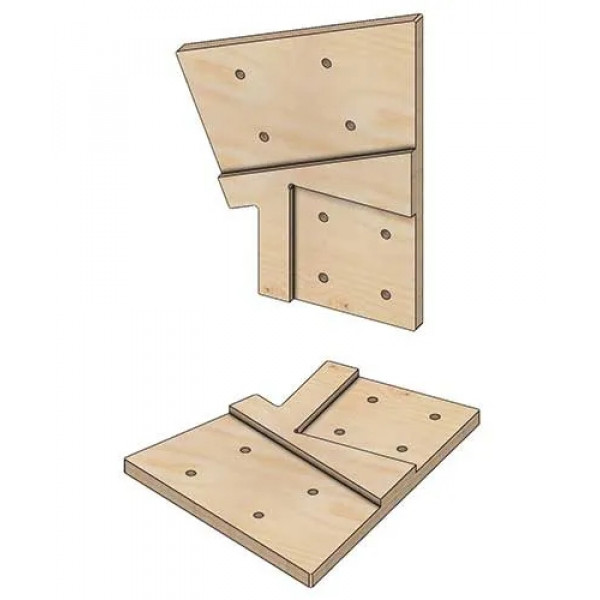 Коннекторы для сборки каркасного дома с фронтонами FINHA P200F купить в ...