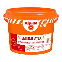Краска Alpina EXPERT Premiumlatex 3 База 1 белая 2,5 л