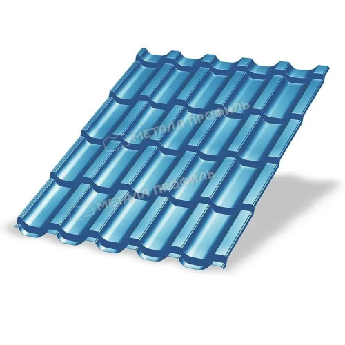 Металлочерепица Трамонтана NormanMP-0.5 цвет RAL 5015