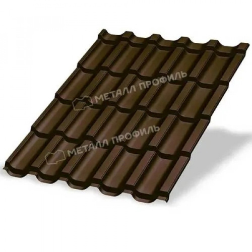 Металлочерепица Трамонтана VikingMP-0.45 цвет RAL 8017