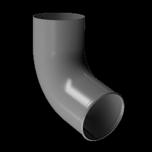 Döcke STAL PREMIUM Отвод трубы D90 (Графит 7024)