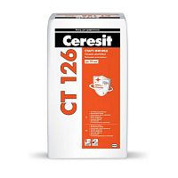 Шпатлевка Ceresit СТ126 гипсовая В ПМ 1СС (полимерминеральная,белая) (20кг)