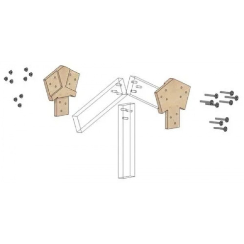 Коннекторы для сборки барнхауса FINHA M150L фото 2