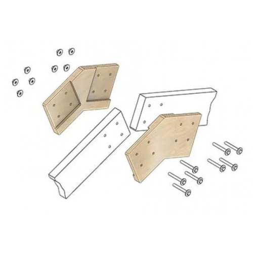 Коннекторы для сборки барнхауса FINHA W200 фото 2