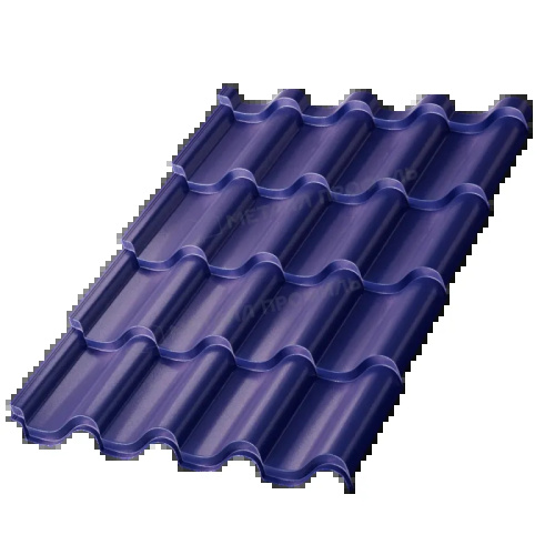 Металлочерепица МП Ламонтерра PURMAN-0.5 цвет Citrine