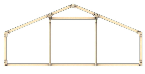 Коннекторы для сборки барнхауса FINHA T200 фото 6