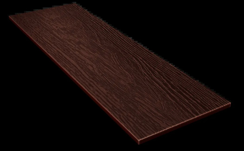 Фибросайдинг "DECOVER" 3600x190x8 мм Mokko(0,684)