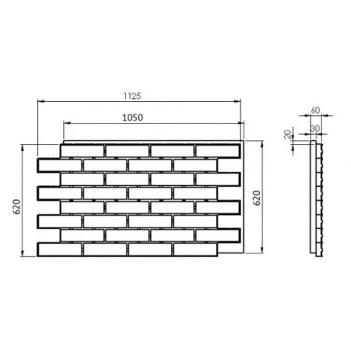 Термопанель АЛЯСКА Клауд Роза Глатт, 40мм фото 4