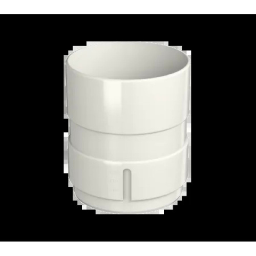 Муфта трубы ТН ПВХ МАКСИ, белая D100мм
