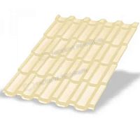 Металлочерепица Трамонтана NormanMP-0.5 цвет RAL 1014