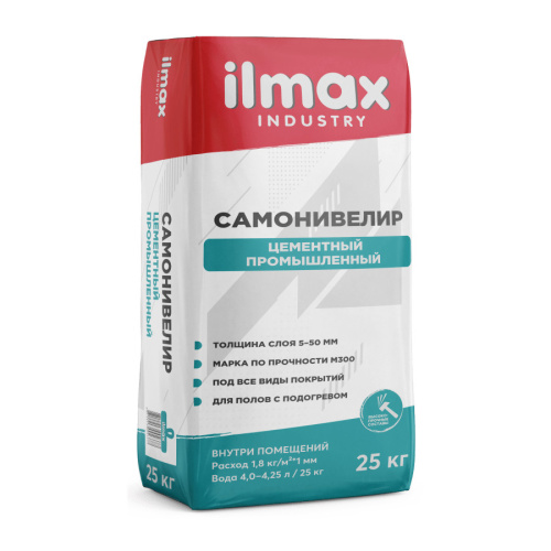 Самонивелир промышленный ilmax industry 25 кг Самонивелир промышленный ilmax industry 25 кг