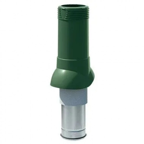 Вентиляционный выход ТЕХНОНИКОЛЬ D125/160 (H 500) зеленый