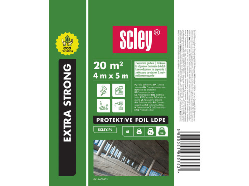 Пленка строительная Hardy 4х5 м 60 мкм