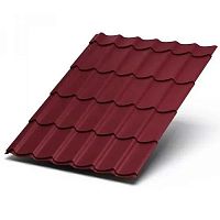 Металлочерепица Ламонтерра VikingMPE 0,5 цвет RAL 3005