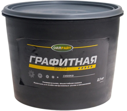 Смазка Графитная 2,1 кг ведро, OILRIGHT