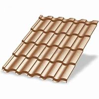 Металлочерепица Монтекристо PURMAN-0.5 цвет Argillite