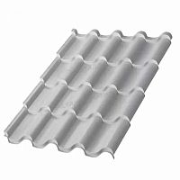 Металлочерепица Монтерроса NormanMP-0.5 цвет RAL 9003