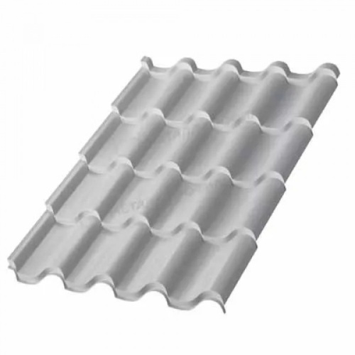 Металлочерепица Монтерроса NormanMP-0.5 цвет RAL 9003