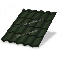 Металлочерепица Монтекристо VikingMP-0.45 цвет RAL 6007