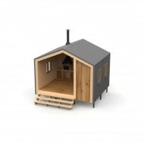 Барнхаус FINHA BBQ 15 на коннекторах W200 фото 5