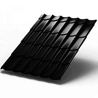 Металлочерепица Ламонтерра VikingMPE 0,5 цвет RAL 9005