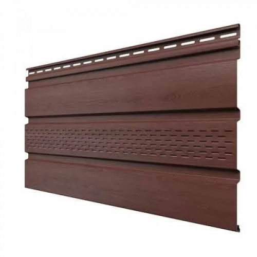 Софит частично перфорированный Каштан фото 3