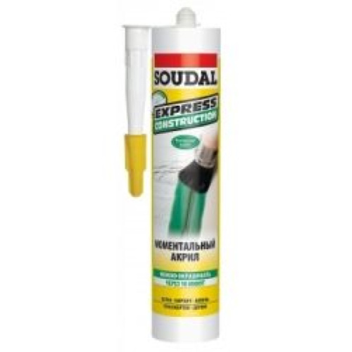 Герметик акриловый моментальный "Soudal" EXPRESS CONSTRUCTION белый 280 мл