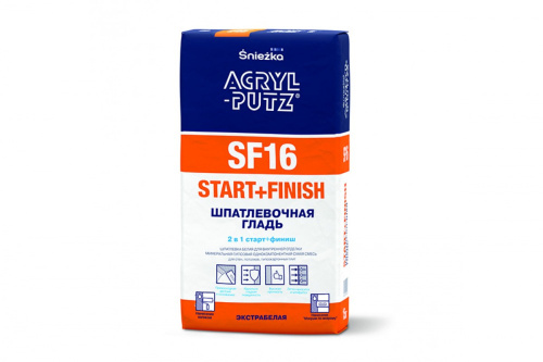Шпатлевка ACRYL PUTZ SF16 START+FINISH" меш 15кг