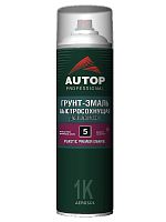 Грунт-эмаль "AUTOP PROFESSIONAL" для пластика (№ 5), серый, 650 мл, аэрозоль