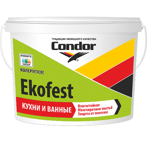 Краска ВД «Ekofest» (Экофест) (ведро 15 кг)