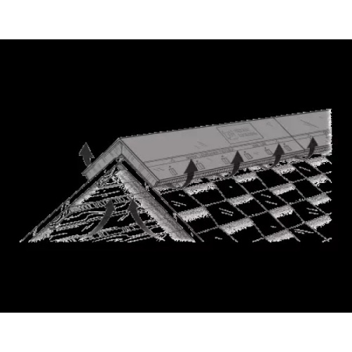 Аэратор коньковый ТЕХНОНИКОЛЬ 1 м, с крепежом фото 2