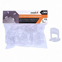 Клипсы для выравнивания плиток MOTIVE 1мм (100 шт), Inter-s (Польша)