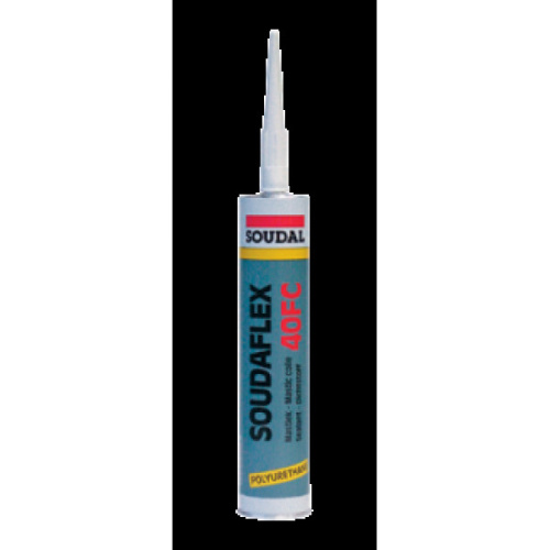 Клей-герметик полиуретановый "Soudal" Soudaflex 40FC черный 300 мл