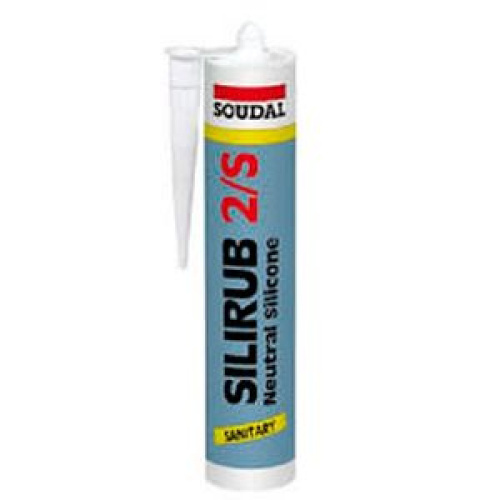 Силикон санитарный "Soudal" КУХНИ ВАННЫЕ бесцветный 280 мл