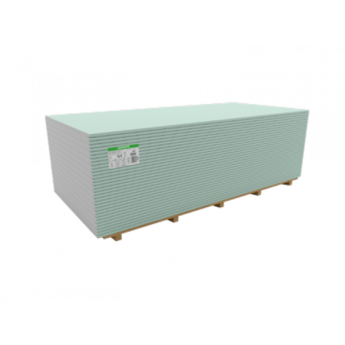 Гипсокартон влагостойкий 12,5х1200х3000мм NORGIPS GKBI, Польша Гипсокартон влагостойкий 12,5х1200х3000мм NORGIPS GKBI, Польша