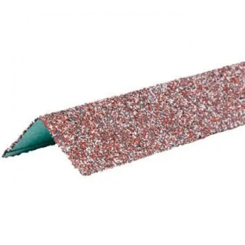 Уголок внешний металлический Технониколь Hauberk цвет Мраморный кирпич