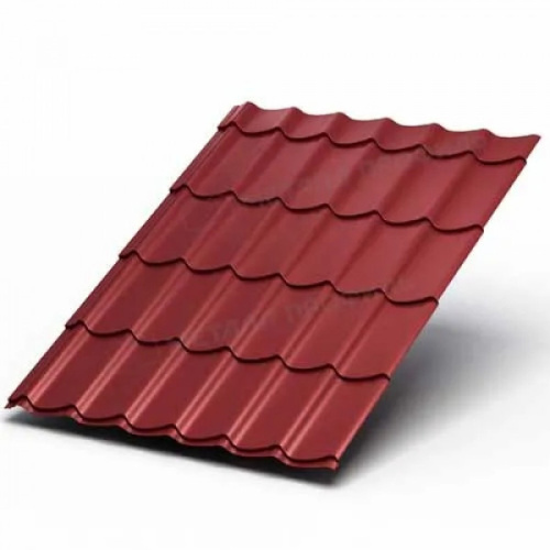 Металлочерепица МП Ламонтерра ПЭ-0.4 цвет RAL 3011