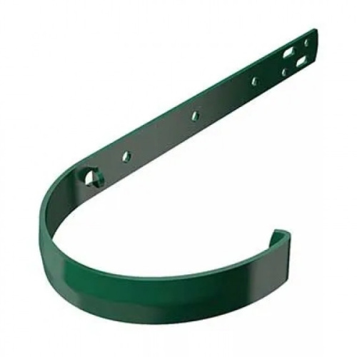 Кронштейн желоба металлический, зеленый