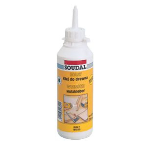 Клей для дерева "Soudal" 65A водостойкий белый 250 г