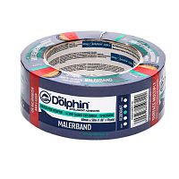 Лента малярная Blue Dolphin 48 мм х 50 м синяя