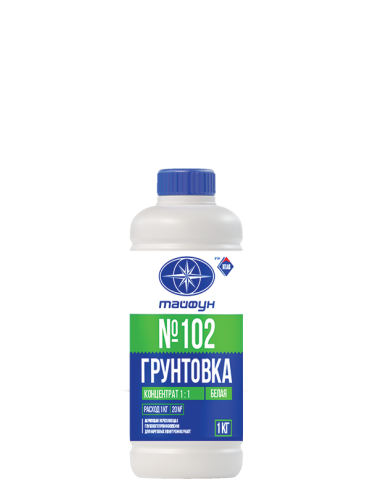 Грунтовка Тайфун-Мастер № 102 (концентрат) глубокого проникновения (1кг)