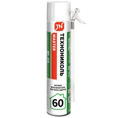 Пена монтажная ТН  MASTER 60 Бытовая, 790гр (1000мл)