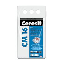 Клей для плитки высокоэластичный Ceresit CM 16 5 кг