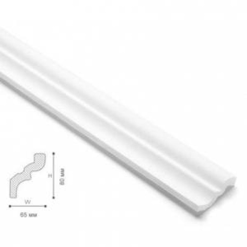 Плинтус потолочный Normostyl C 80х65х2000 мм Плинтус потолочный Normostyl C 80х65х2000 мм