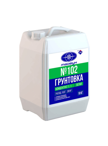 Грунтовка-концентрат акриловая укрепляющая Тайфун Мастер №102