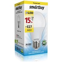 Светодиодная (LED) Лампа Smartbuy-A60-15W/3000/E27