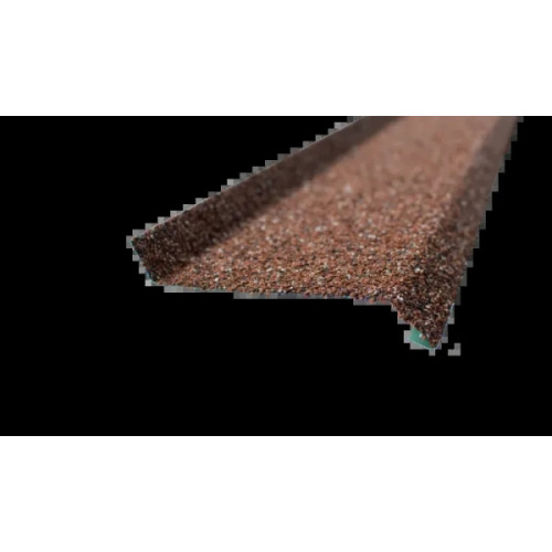 Планка цокольная Технониколь Hauberk цвет Красный кирпич