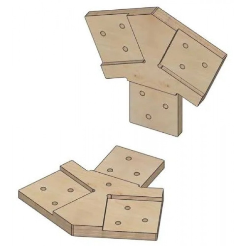 Коннекторы для сборки барнхауса FINHA M150L фото 4