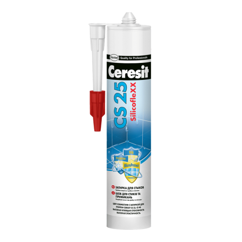 Герметик санитарн. CeresitCS 25 (прозрачный) 280мл