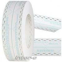 Лента для гипсокартона MEDIUM перфорированная 57мм*10м, Inter-s (Польша)